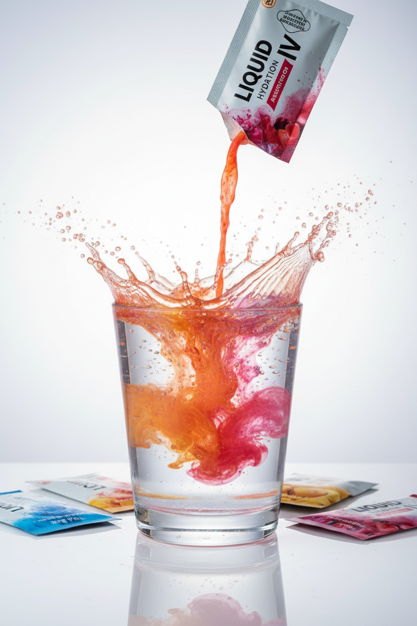 Liquid I.V.® Hydration Multiplier® Electrolyte Drink Mix – Popsicle® Firecracker
